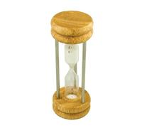 Reloj de arena Dexam de madera y cromo, transparente - 17840448