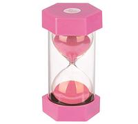 Reloj de Arena, Doble protección, temporizadores de Arena, Asistente de gestión del Tiempo, Regalo Creativo, decoración de la Oficina de la Sala de Estar (30 Minutos, Rosa)