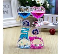Reloj de Arena líquido con Temporizador líquido, Temporizador líquido de Colores, Juguete calmante, Temporizador de Reloj de Arena líquido, Juguete sensorial, Temporizador de Agua,