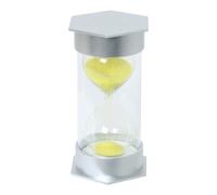 Reloj De Arena Metálico 3 Minutos: Color - Amarillo