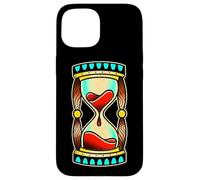 Reloj de Arena Que gotea Time x Memento Mori Traditional Flash Carcasa para iPhone 15