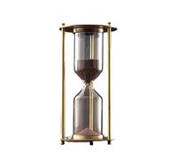 Reloj De Arena Reloj de Arena Metal Creativo, Temporizador Retro, estantería Oficina, Adornos Estudio, decoración, Reloj para La GestióN del Tiempo(Purple Sand,30min)