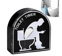 Reloj De Arena Temporizador De Inodoro 5 Minutos - Regalos Divertidos para Hombres y Marido - Taburete De Inodoro
