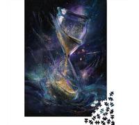Reloj de ArenaFloating in The Void of The Universo Rompecabezas Rompecabezas Juego De Habilidad para Toda La Familia 38x26cm/1000pcs