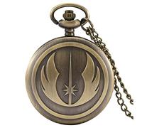 Reloj De Bolsillo Bronce Vintage King Arthur Patrón de Cuarzo Reloj de bolsillo Digital Reloj de cara Aleación de cara Cadena práctica Colgante hombres Mujeres coleccionables Relojes De Bolsillo