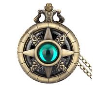 Reloj De Bolsillo Con Cadena Escala Números Romanos Vintage Steampunk