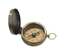 Reloj de bolsillo de supervivencia, brújulas para mochilero, senderismo, con llavero, brújulas de bolsillo retro para navegación