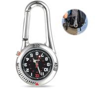 Reloj de bolsillo digital para enfermera, multifuncional digital, reloj de enfermera con luminoso, pequeño reloj paramédico