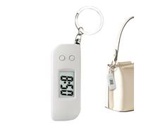 Reloj de Bolsillo Digital, Reloj electrónico Que en la Oscuridad, Llavero con Pantalla LED, Llavero de Reloj, Accesorios de Mochila para Atletas, Familiares, Mujeres, Hombres, Hija, jóvenes