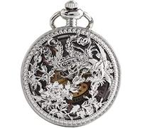 Reloj De Bolsillo Mecánico Vintage Reloj De Números Romanos Reloj De Bolsillo Reloj De Bolsillo Decorativo De Estilo Chino,B