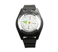 Reloj de brújula, brújula de muñeca, brújulas de supervivencia impermeables para hombres, dispositivo de dirección de senderismo, mochilero, brújula de muñeca portátil para orientación al aire libre