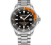 Reloj de buceo automático suizo de acero inoxidable profesional "DEPTHMASTER" para hombre, resistente al agua, 200 metros, Gris plateado, Depthmaster Heritage