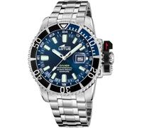 Reloj De Buceo Para Hombre Lotus L18938/3 Con Esfera Azul
