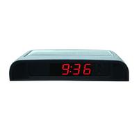 Reloj de coche con energía solar - Illuminated car clock - Vehicle clo.ck | Pantalla solar con temperature, date, time, automatic brightness, and long-lasting lithium battery