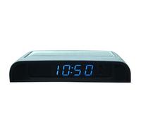 Reloj de coche con energía solar - Illuminated car clock - Vehicle clo.ck | Pantalla solar con temperature, date, time, automatic brightness, and long-lasting lithium battery