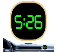 Reloj De Coche Reloj Para Tablero Portátil Pantalla LCD Clara