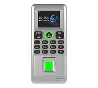 Reloj de control acceso, máquina asistencia metal, resistente al agua, for exteriores, con huella dactilar, controlador biométrico independiente for puerta,Flexible