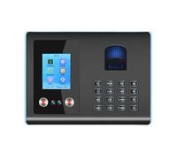 Reloj de control de asistencia, Biometric Fingerprint Time Clock, Face Recognition Attendance Machine TFT LCD Display USB System