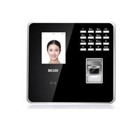 Reloj de control de asistencia, Máquina biométrica BK100/IP for el control de asistencia empleados con reconocimiento facial y huella dactilar, teclado reloj registrador(BK100)