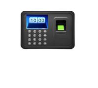 Reloj de control de asistencia, Máquina de asistencia biométrica con huella dactilar USB, pantalla LCD TFT 2,4'', software gratuito, lector registro empleados contraseña