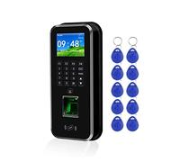 Reloj de control de asistencia, Rfid Sistema de control acceso Realand 2.4 pulgadas/IP RS485 Máquina biométrica huellas dactilares asistencia empleado Registrador check-in