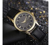 Reloj de cuarzo con correa de malla de acero inoxidable para hombre, reloj casual de cuero para mujer, J, talla única