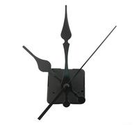 Reloj de cuarzo con movimiento de motor de larga duración garantizada para relojes artesanales, sincronización precisa (negro)