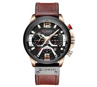 Reloj de cuarzo Curren 8329 para hombre, de negocios, deportivo y sencillo, color caqui