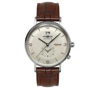 Reloj De Cuarzo Dual De Tiempo Zeppelin 8044-5 LZ 129 HINDENBURG