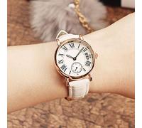 Reloj de Cuarzo, Estructura Sólida Interiores (White)