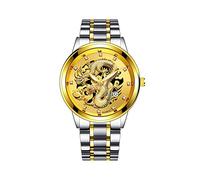 Reloj de cuarzo para hombre, de acero inoxidable, para hombre, I, talla única