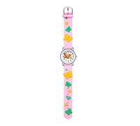 Reloj de cuarzo para niños, no necesita teléfono, bonito reloj de pulsera para niños, rosa, talla única