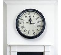 Reloj de cuarzo silencioso con números romanos para una hora precisa y reemplazo de relojes de estilo vintage