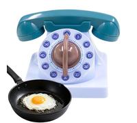 Reloj de Cuenta atrás Manual, decoración de teléfono Vintage, utensilio de Cocina con, Bonito Accesorio de Estilo Retro, utensilio doméstico, Dispositivo mecánico para gestionar el Tiempo de ho