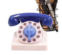 Reloj de Cuenta atrás Manual, decoración de teléfono Vintage, utensilio de Cocina con, Bonito Accesorio de Estilo Retro, utensilio doméstico, Dispositivo mecánico para gestionar el Tiempo de ho