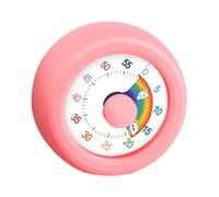 Reloj de cuenta regresiva de productividad para trabajo de estudio y temporizador de 0 a 60 minutos visual para herramienta de gestión del tiempo, cambio de color, enfoque para tareas de aula, reloj