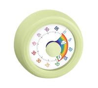 Reloj de cuenta regresiva de productividad para trabajo de estudio y temporizador de 0 a 60 minutos visual para herramienta de gestión del tiempo, cambio de color, enfoque para tareas de aula, reloj