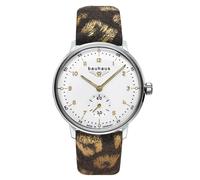 Reloj De Dama Bauhaus Con Pequeño Segundero Gris/Color Dorado 2037-1