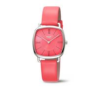 Reloj De Dama Boccia Titanium 3370-03 Rosa Carmín Brillante ☐33x33mm