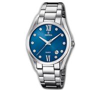 Reloj De Dama Festina F16790/C De Acero Inoxidable Boyfriend Plata UF16790/C