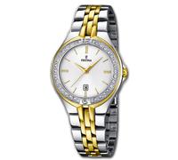 Reloj De Dama Festina F16868/1 De Acero Inoxidable Tendencia Plata Oro UF16868/1