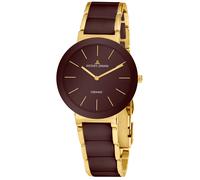 Reloj De Dama Jacques Lemans Monaco Color Dorado/Cerámica Braun 42-7ZE
