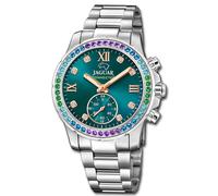 Reloj De Dama Jaguar De Acero Inoxidable Plateado Jaguar Connected UJ980/6