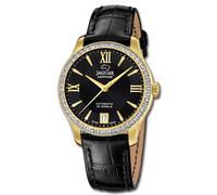 Reloj De Dama Jaguar De Cuero Negro Jaguar Heritage UJ999/B
