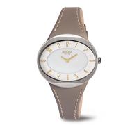 Reloj De Dama Ovalado De Titanio 3165-17 Taupe Ø36mm