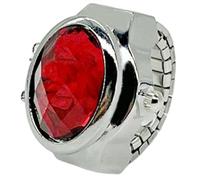 Reloj de de mujer, reloj de de mujer creativo elegante tamaño ajustable, Rojo, se beskrivning, Unisex adulto