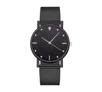 Reloj de Elegante Correa De Malla Brillante