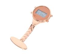 Reloj de Enfermera Pantalla Digital de Aleación, Reloj Portátil | Pin de Seguridad, Estilo Chic, para Doctor y Enfermera, Obsequio de Navidad