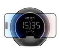 Reloj de escritorio inalámbrico para viaje | Reproductor de audio pequeño para gimnasio camping al aire libre, altavoz inalámbrico portátil