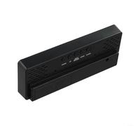 Reloj de escritorio inteligente con fácil configuración, pantalla grande y brillo ajustable para todas tus necesidades de cronometraje (negro)